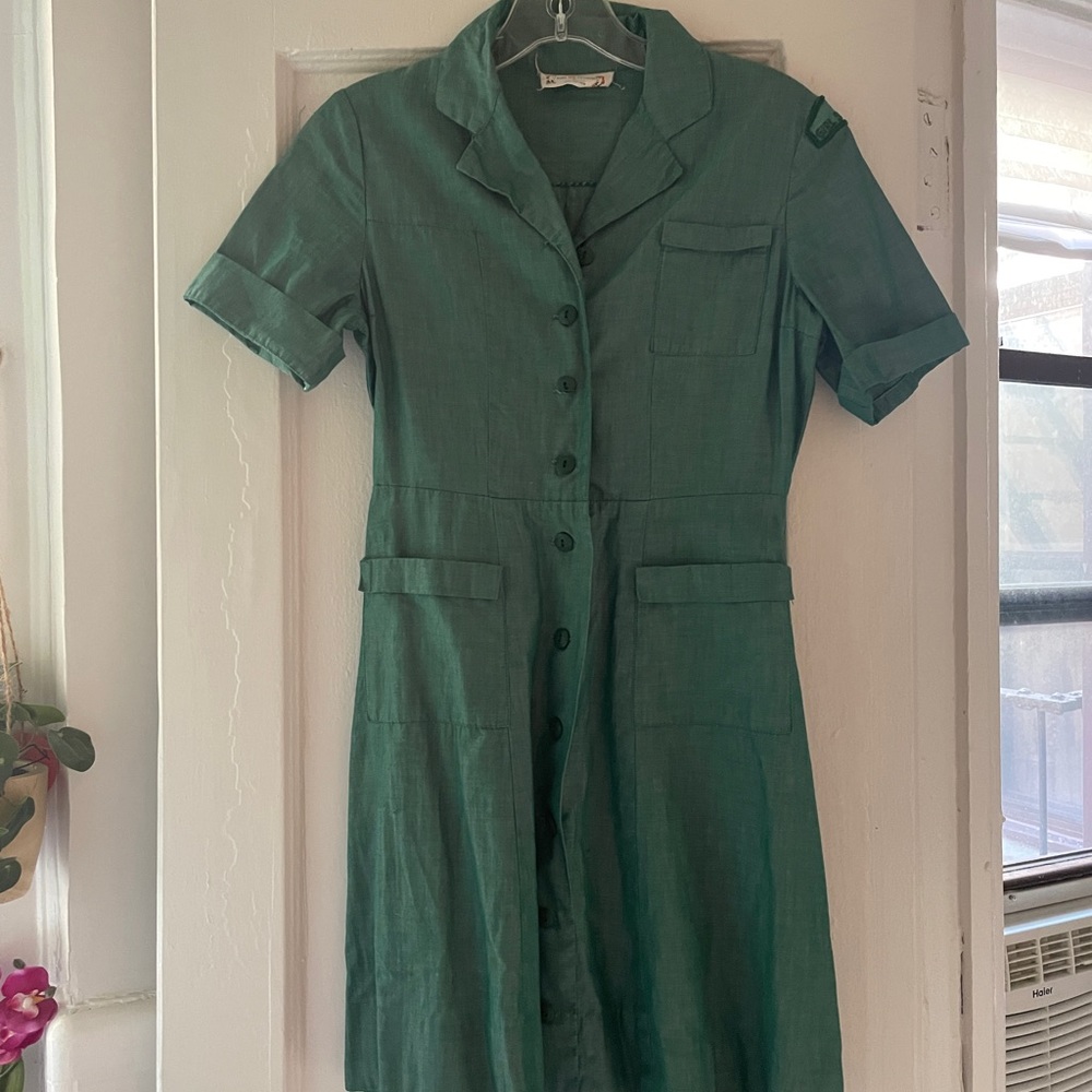 Vintage Girl Scout Uniform dress